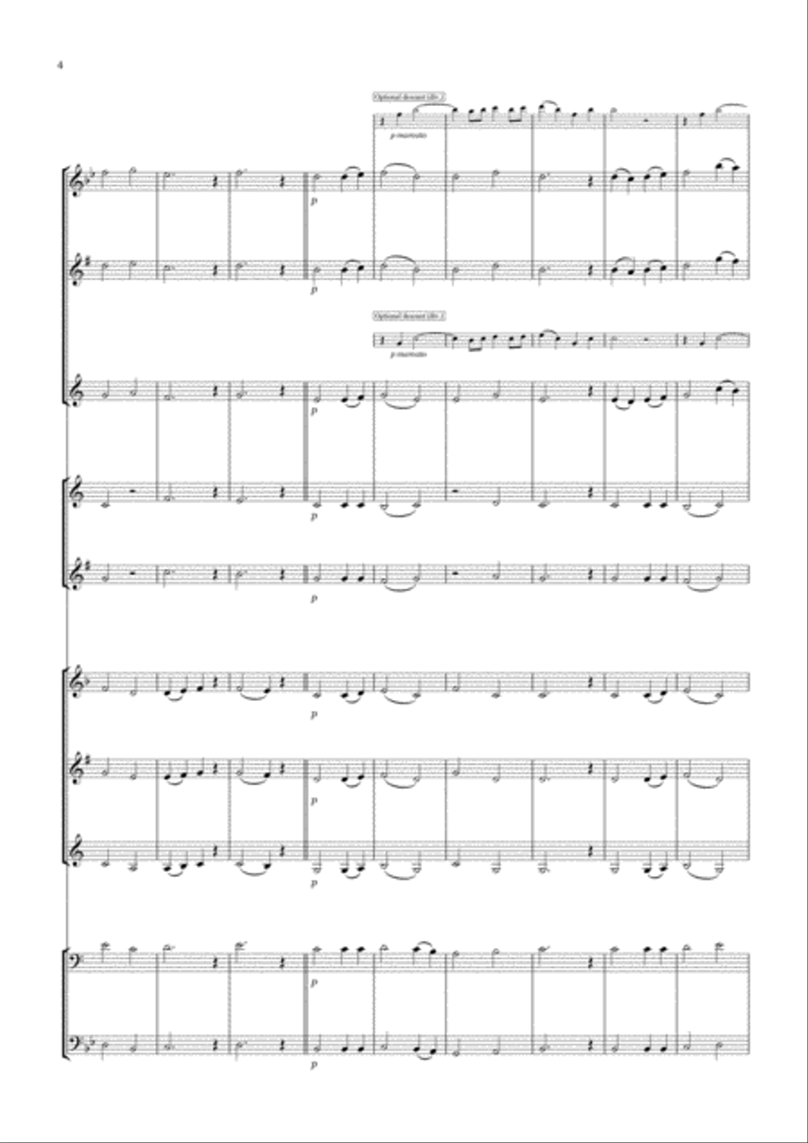 Autumn Hymn Concert Band scores gallery preview page 4