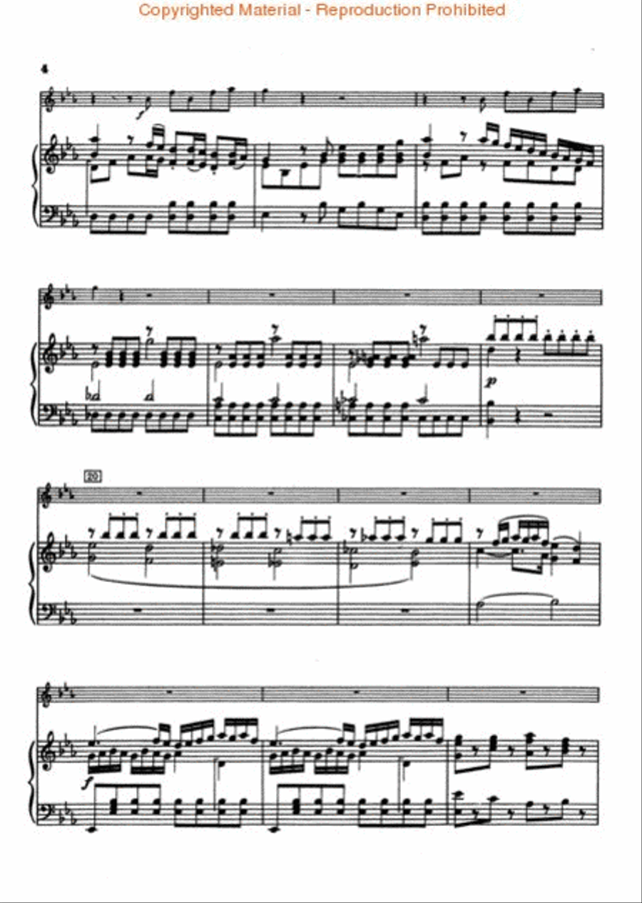 Trumpet Concerto - Trumpet/Piano Orchestra scores gallery preview page 3