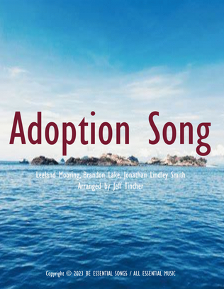 Book cover for Adoption Song