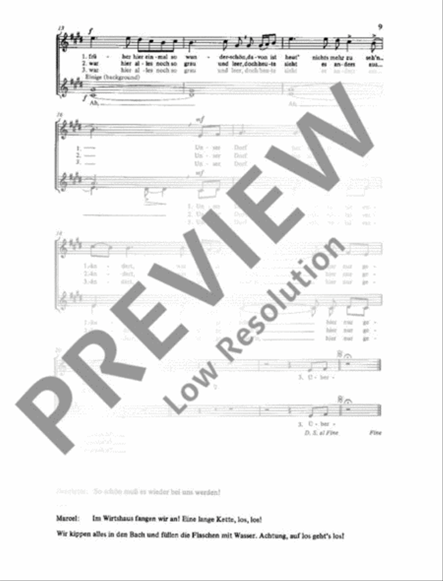 Frieden auf dieser Welt Frieden auf dieser Welt Choir scores gallery preview page 10