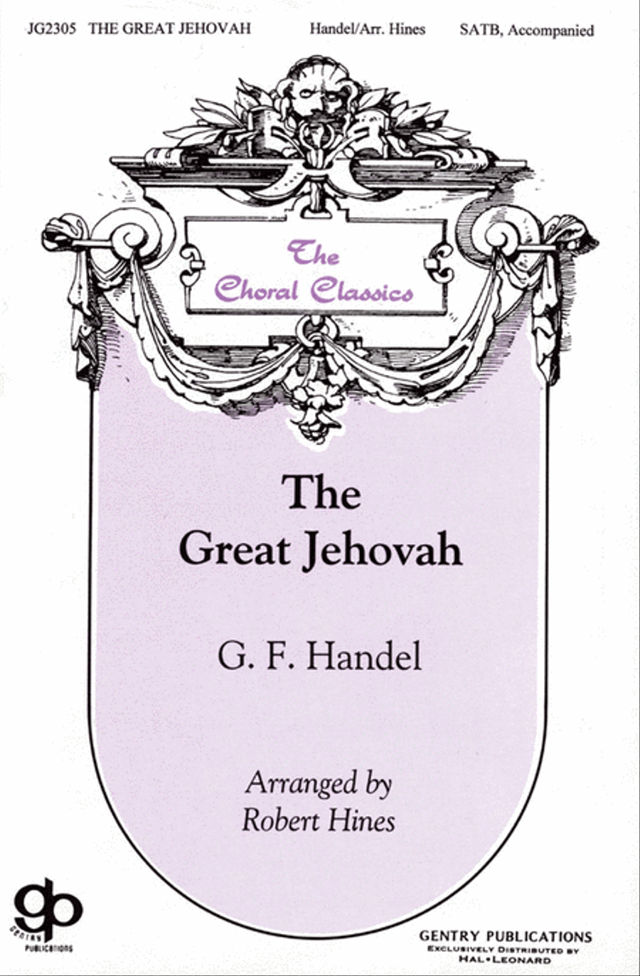 The Great Jehovah 4-Part scores gallery preview page 1