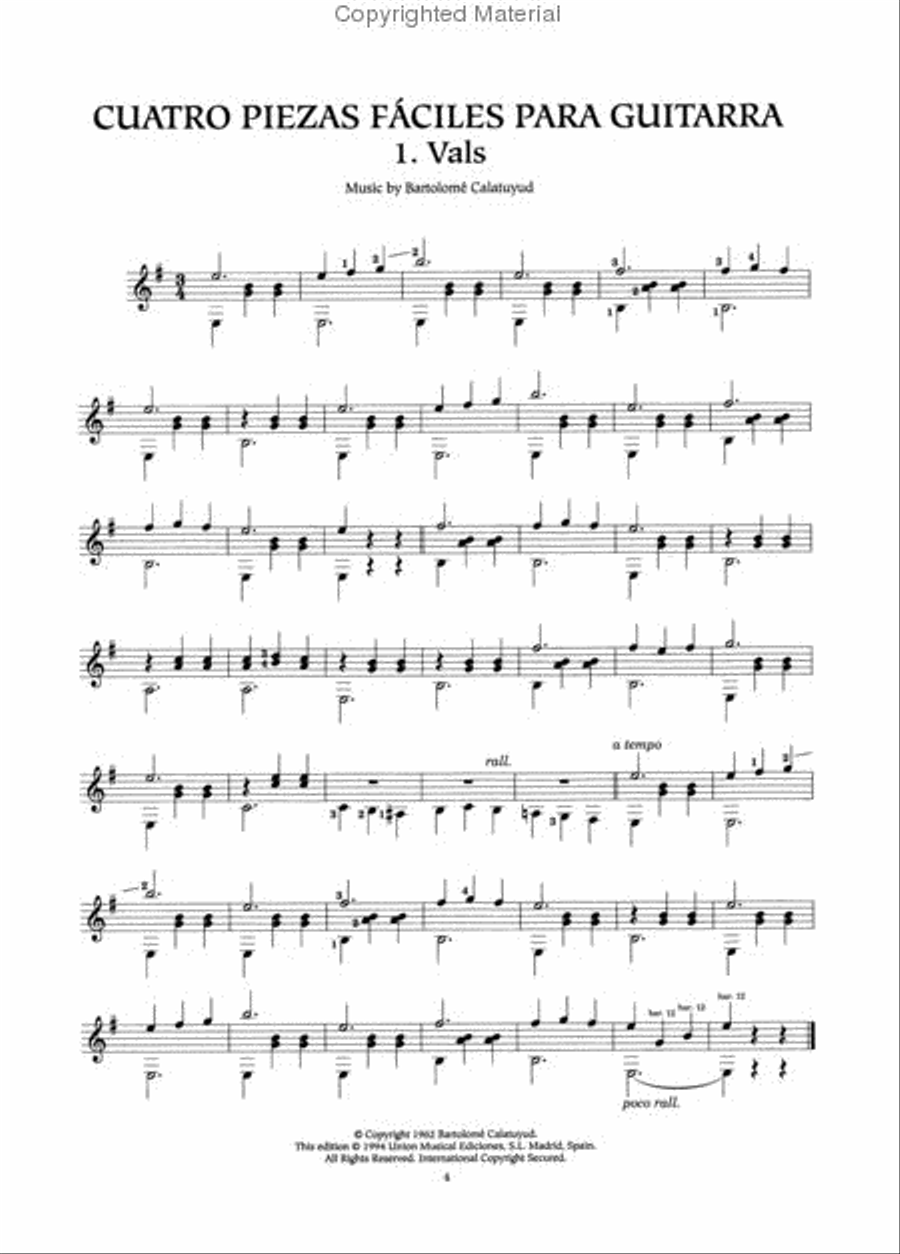 The Guitar Music of Spain – Volume 1 Acoustic Guitar scores gallery preview page 2