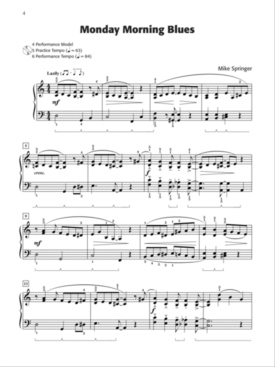 Not Just Another Jazz Book, Book 2 Piano Solo scores gallery preview page 3