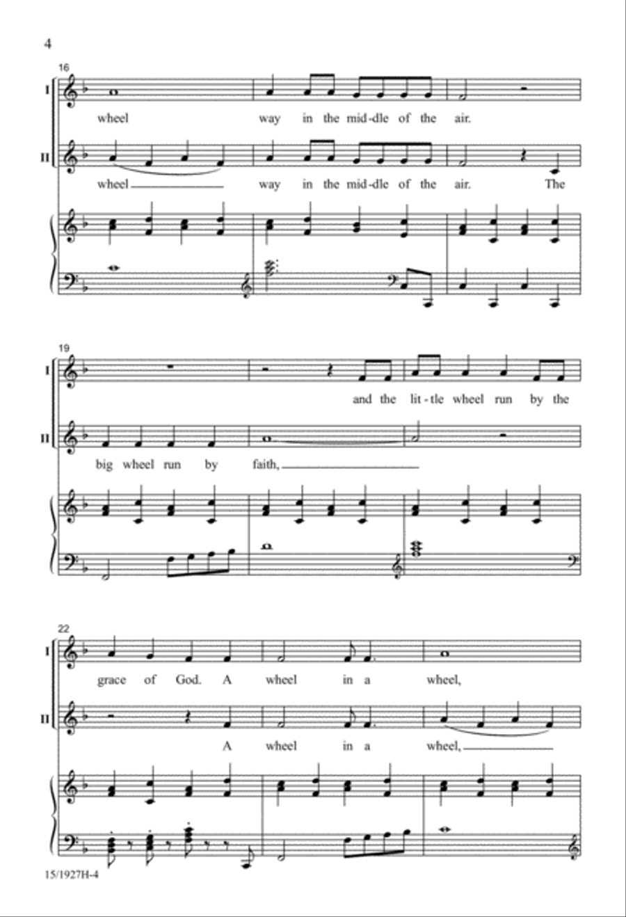 Ezekiel! 2-Part scores gallery preview page 3