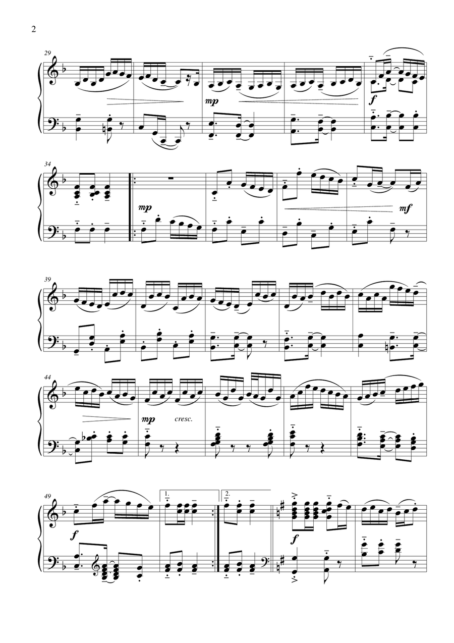O Carolan's Concerto Piano Solo scores gallery preview page 2