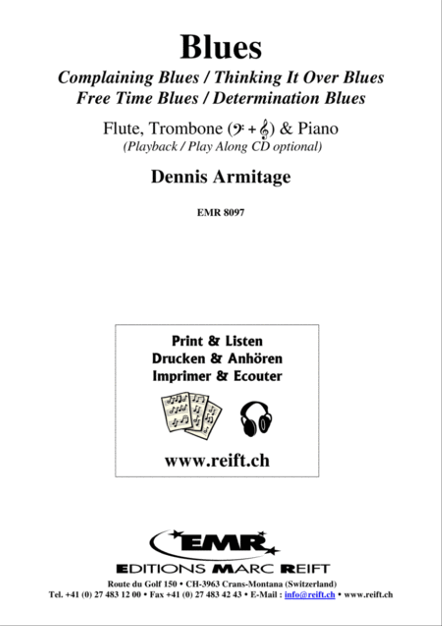 Blues Blues Flute scores gallery preview page 2