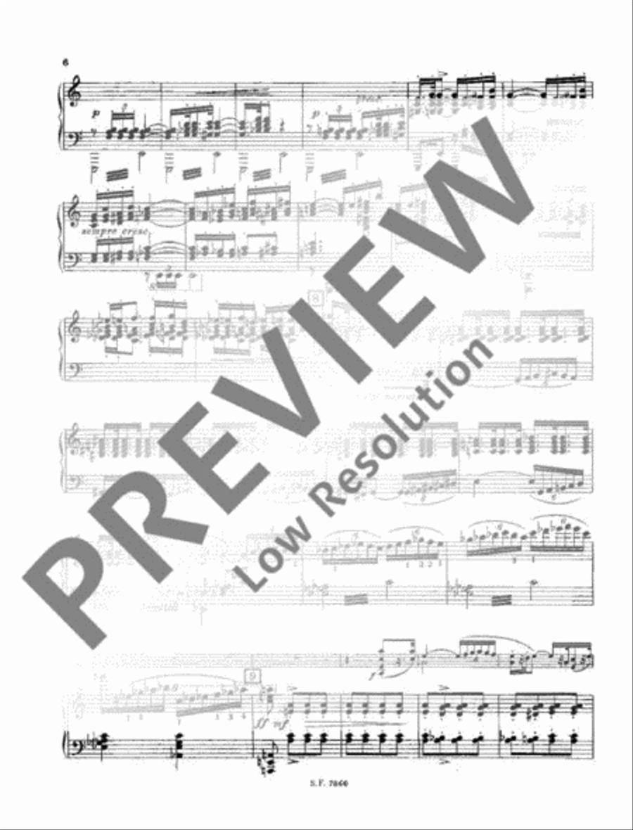 Poème héroïque Poème héroïque Piano scores gallery preview page 7