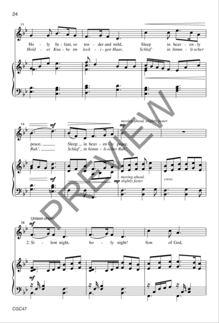 Light of the World (Full Score) Unison Choir scores gallery preview page 15