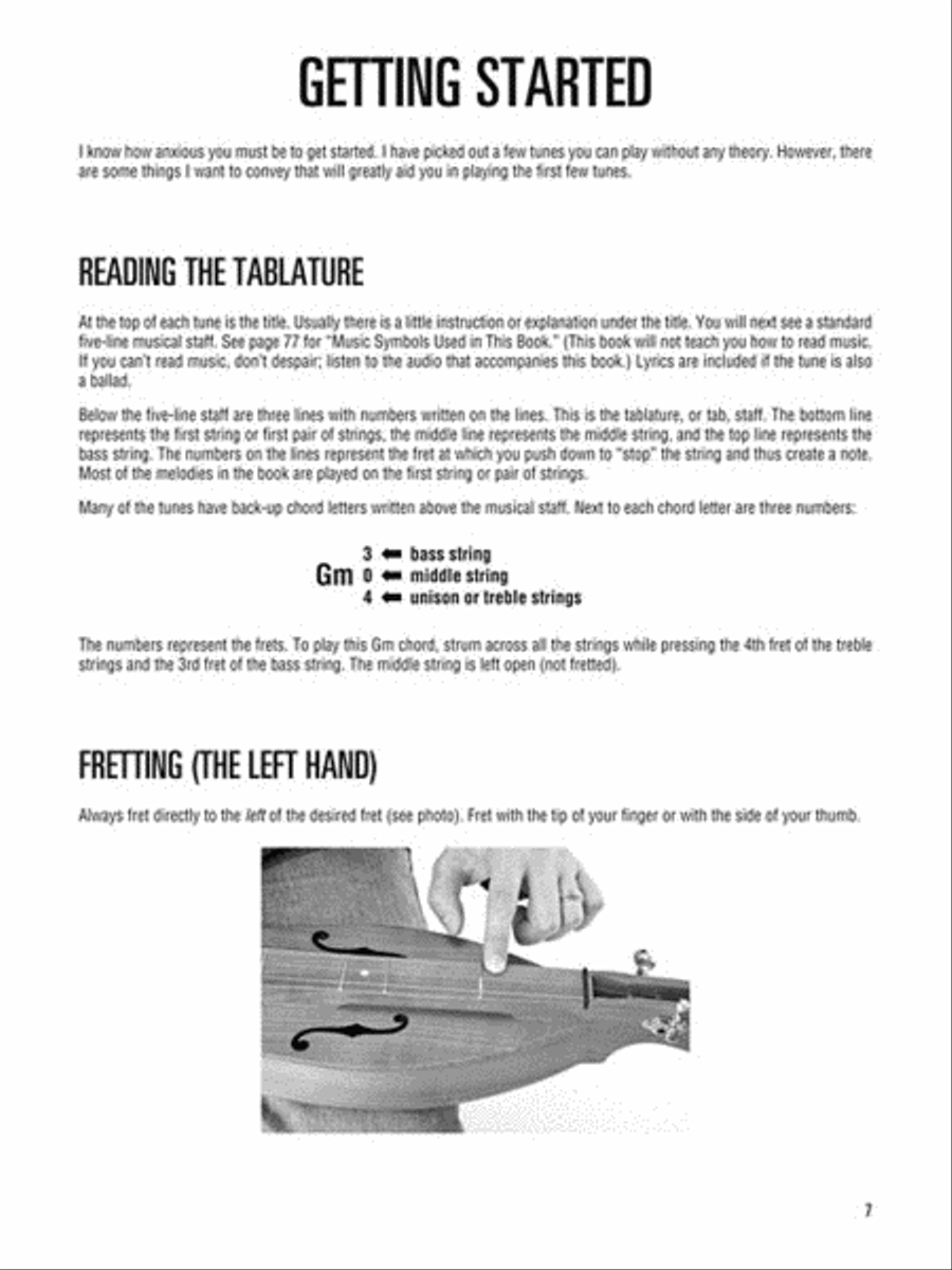 Hal Leonard Dulcimer Method – 2nd Edition Acoustic Guitar scores gallery preview page 3