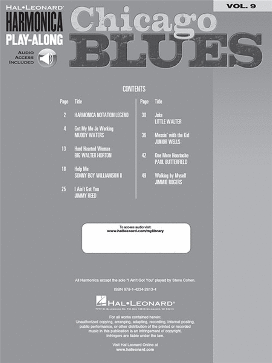 Chicago Blues Chicago Blues Harmonica scores gallery preview page 5