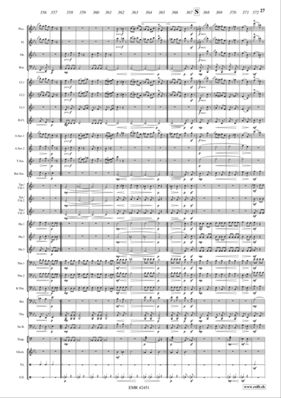 Don Quixote Concert Band scores gallery preview page 15