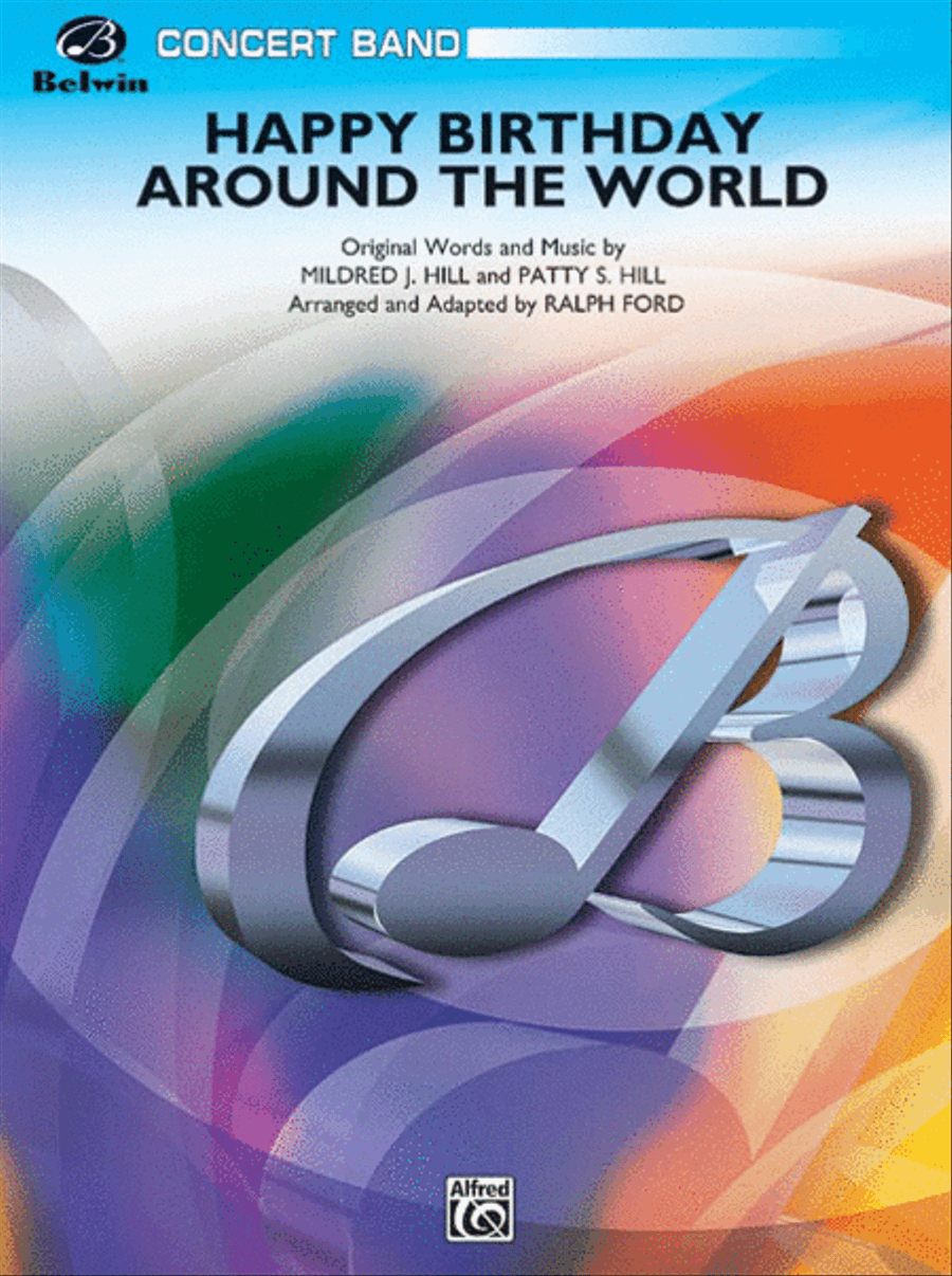 Happy Birthday Around the World Concert Band scores gallery preview page 1