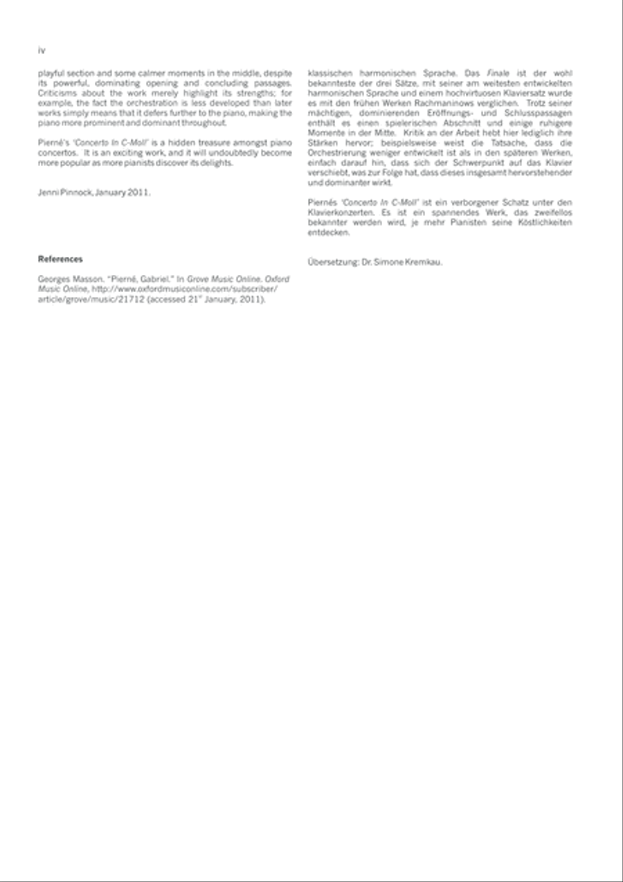 Concerto in C-Moll, Opus 12 Orchestra scores gallery preview page 6