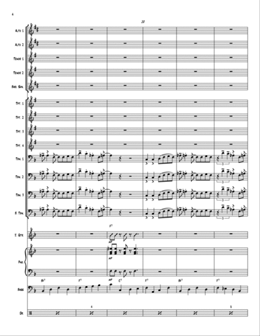 Viva Las Vegas Jazz Ensemble scores gallery preview page 4