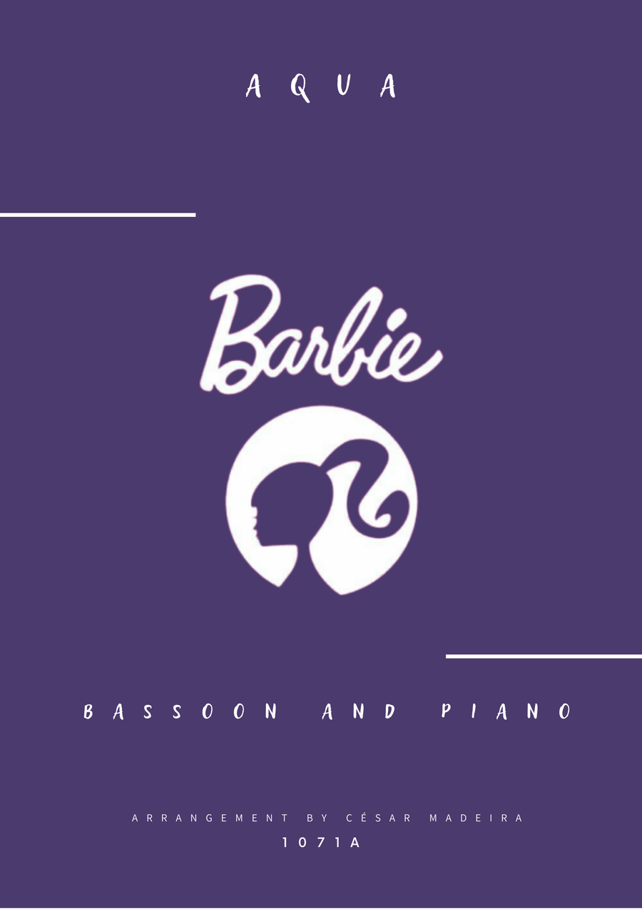 Barbie Girl Bassoon scores gallery preview page 1