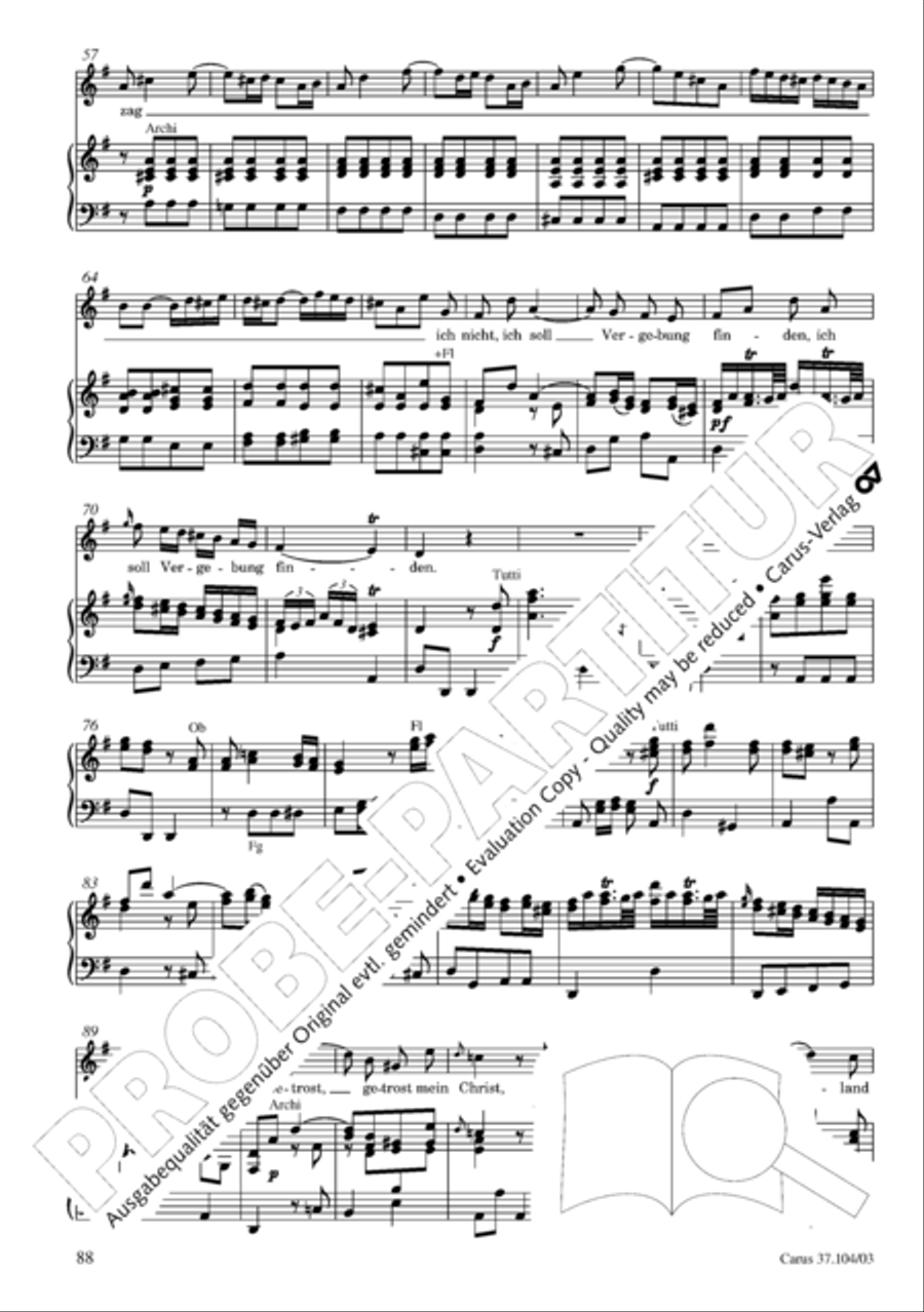 Ein Lammlein geht und tragt die Schuld 4-Part scores gallery preview page 89