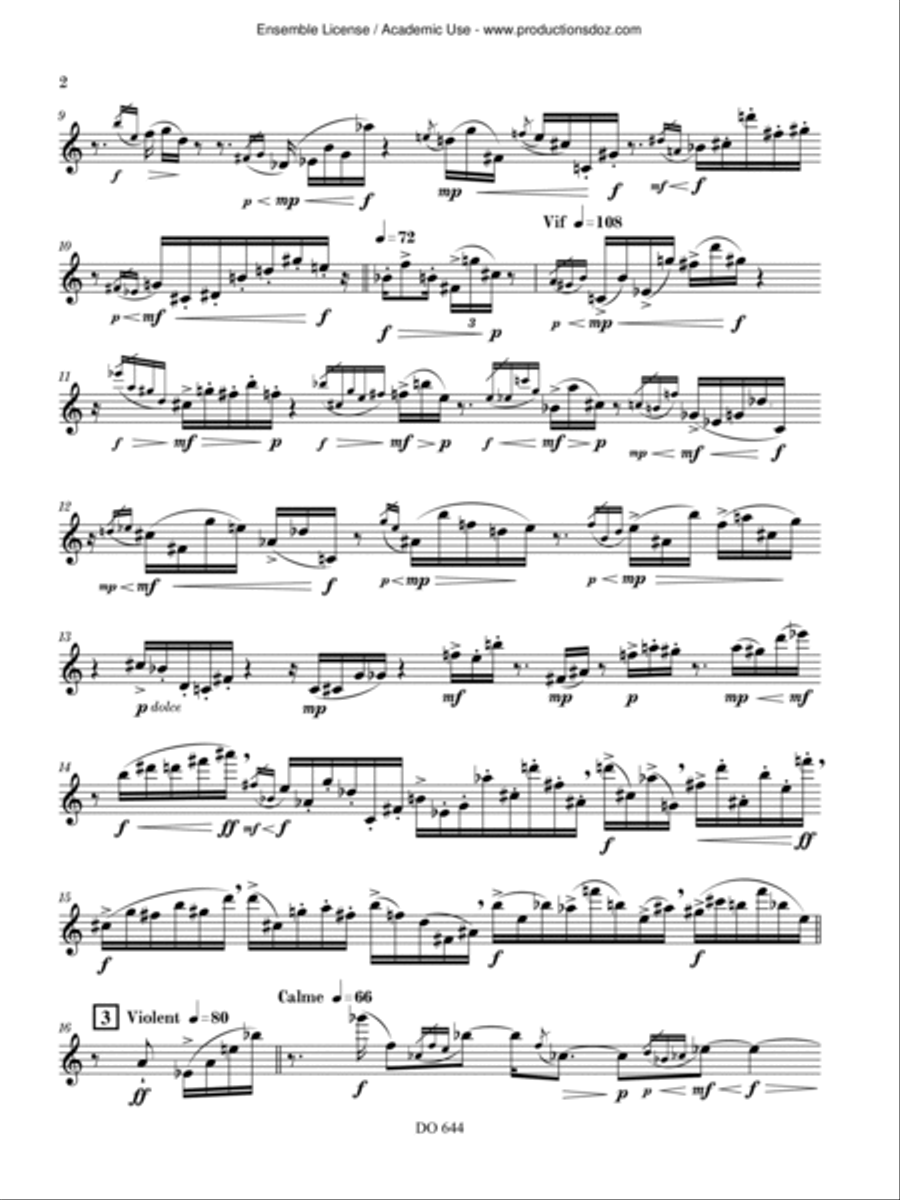 Signal Signal Flute Solo scores gallery preview page 5