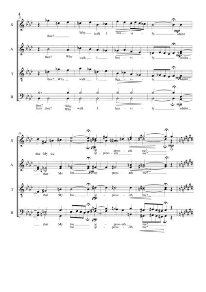 Judge and defend my cause, O Lord - Psalm 43 for Choir SATB a cappella image number null