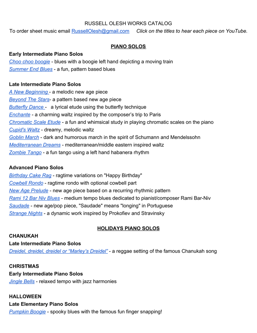 Enchante Piano Solo scores gallery preview page 2