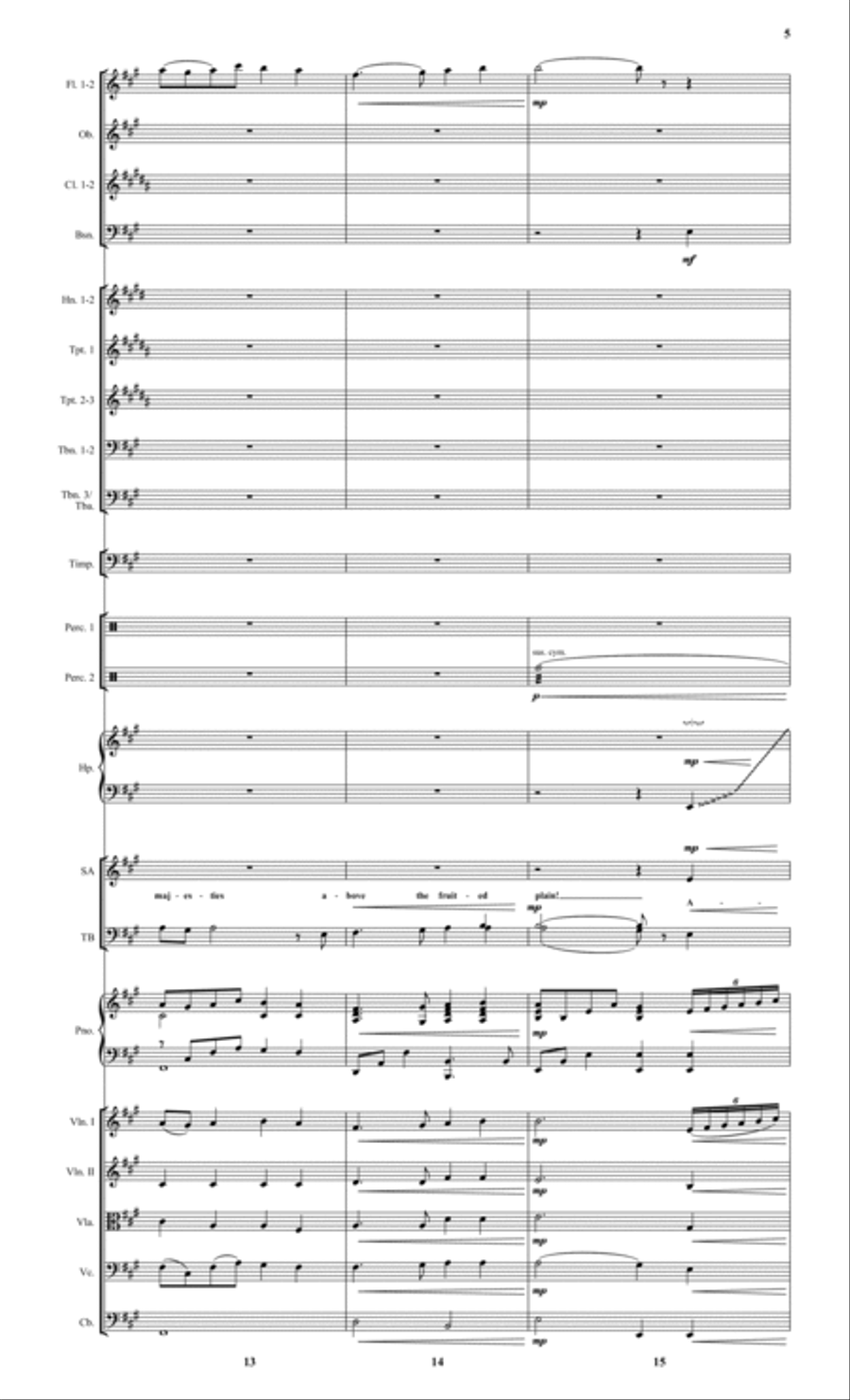 From Sea to Shining Sea From Sea to Shining Sea Full Orchestra scores gallery preview page 6