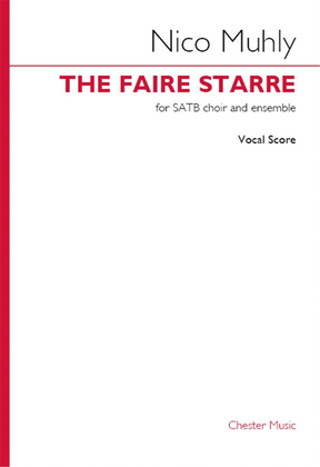Book cover for The Faire Starre (Vocal Score)