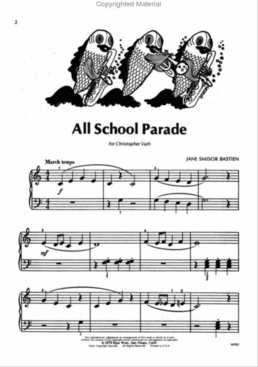 Piano Recital Solos, Level 1 Piano Method scores gallery preview page 2