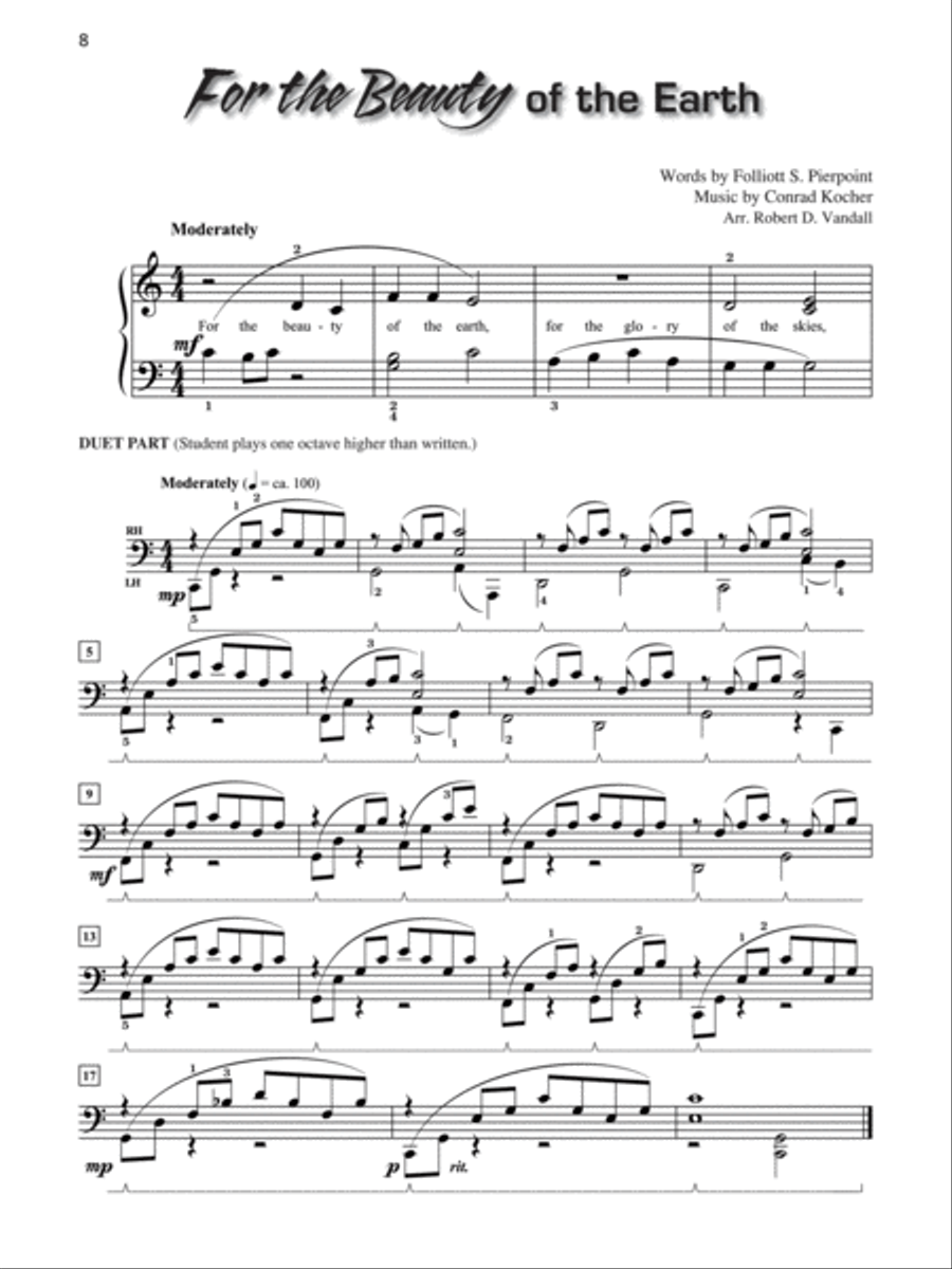 Play Hymns, Book 2 Play Hymns, Book 2 Easy Piano scores gallery preview page 7
