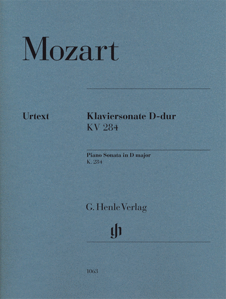 Wolfgang Amadeus Mozart – Piano Sonata in D Major, K. 284 (205b)