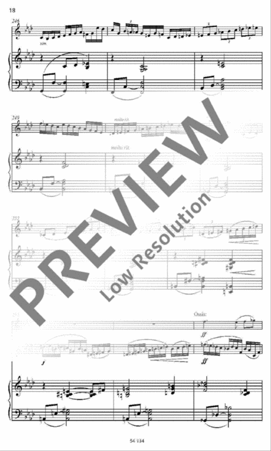 Jazz Sonata Piano Accompaniment scores gallery preview page 17