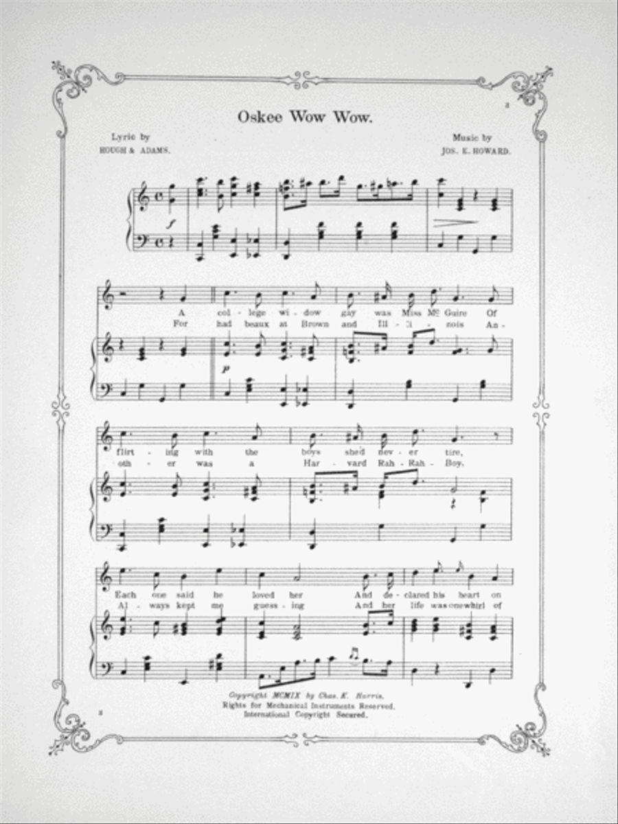 Oskee Wow Wow Voice scores gallery preview page 2