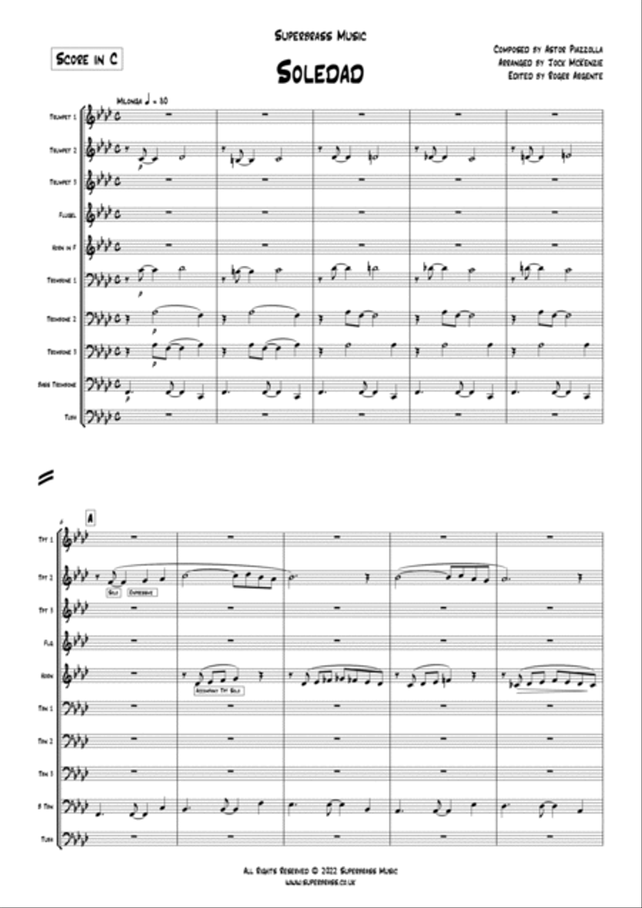 Soledad Soledad Brass Ensemble scores gallery preview page 3