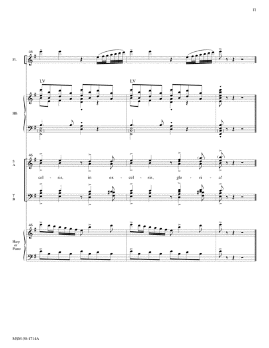 On This Day Earth Shall Ring (Full Score) Choir scores gallery preview page 7