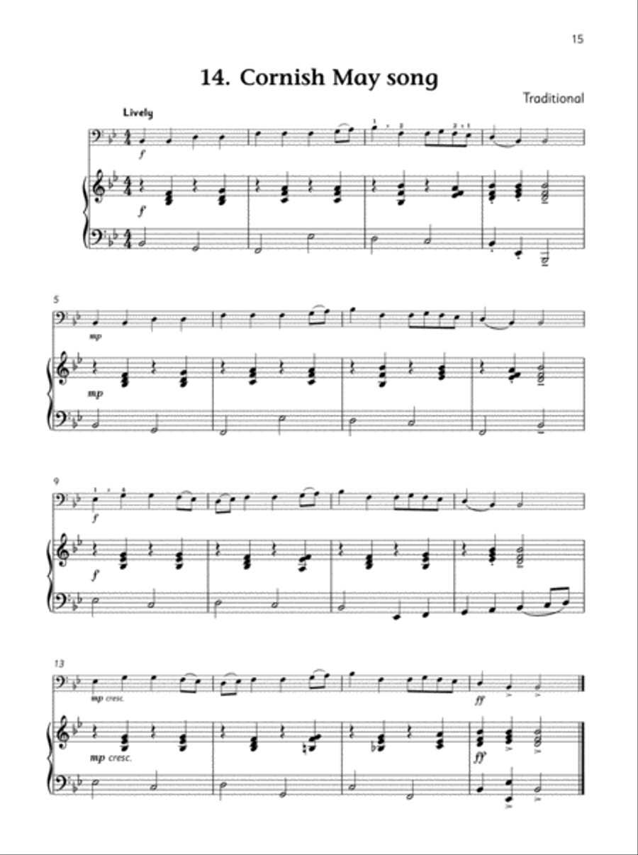 Cello Time Runners Piano Accompaniment Book Piano Accompaniment scores gallery preview page 3
