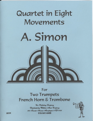 Book cover for Quartet in 8 Movements ( Sear)