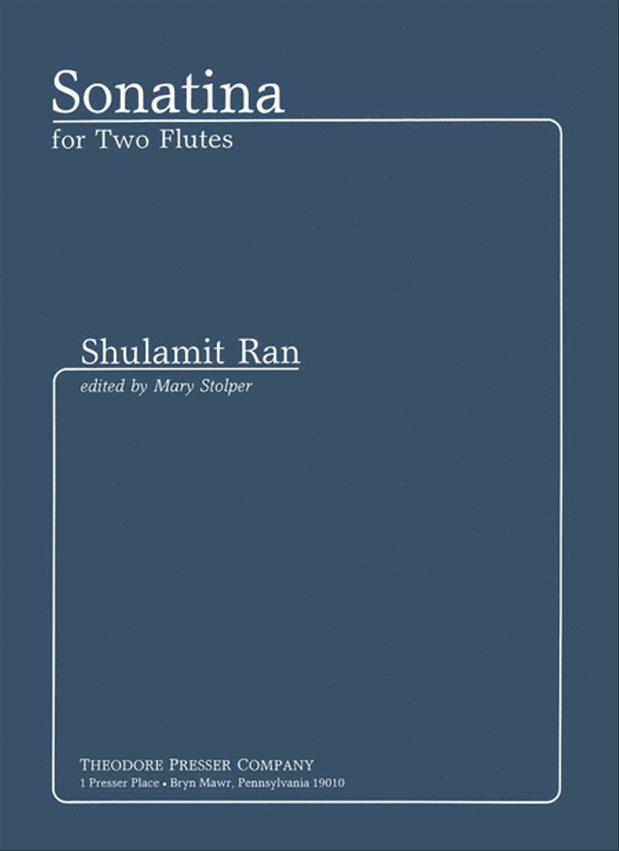 Sonatina Flute Duet scores gallery preview page 1