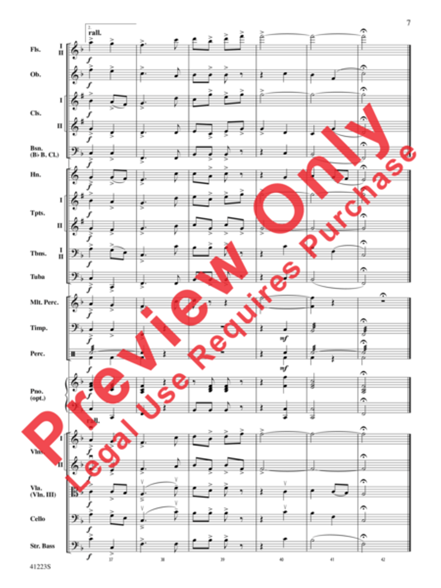 Joyful Holidays Joyful Holidays Full Orchestra scores gallery preview page 8
