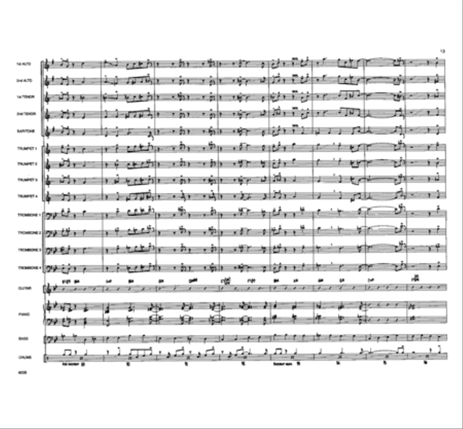 It's About Time Jazz Ensemble scores gallery preview page 13