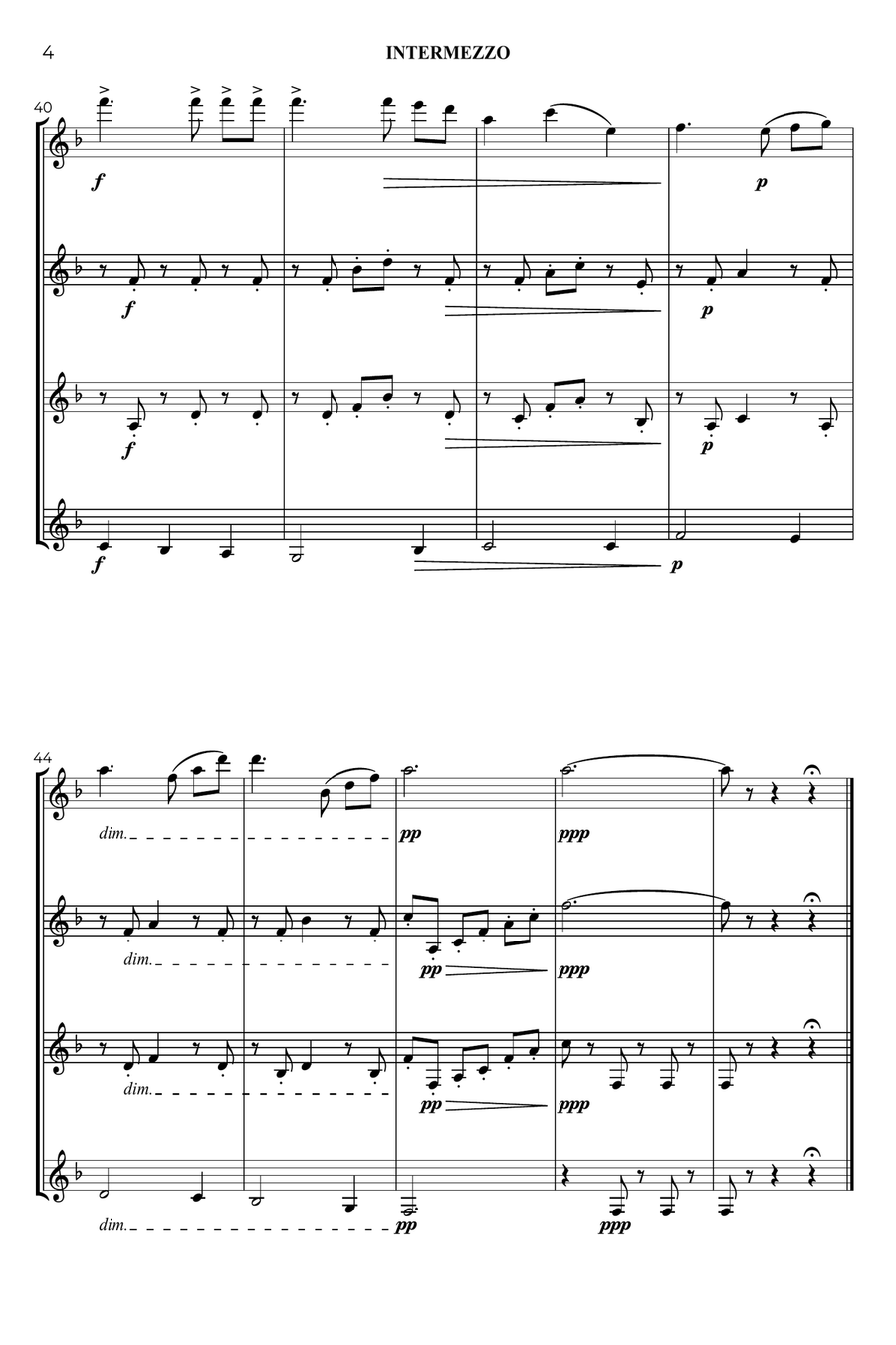Intermezzo from the opera 