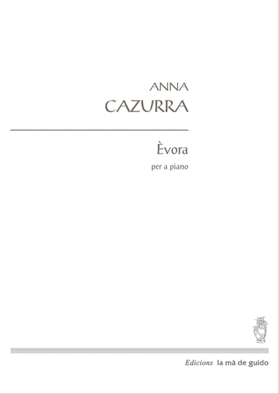 Èvora Piano Solo scores gallery preview page 1