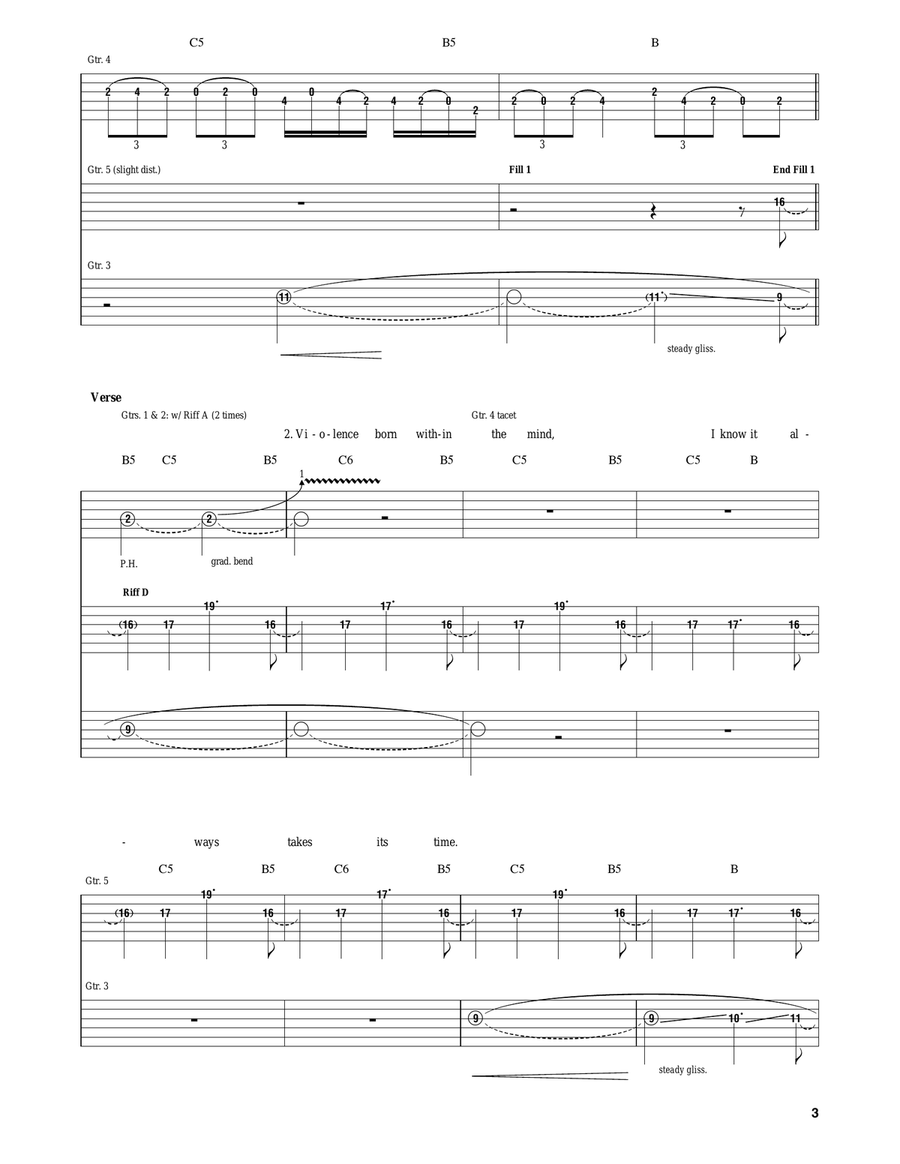 Steambreather Steambreather Acoustic Guitar scores gallery preview page 3