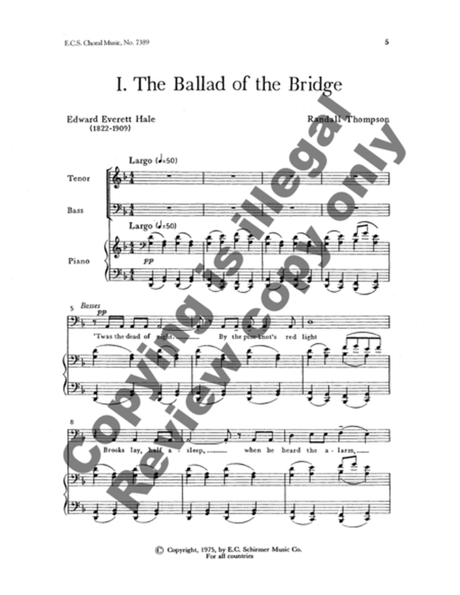 A Concord Cantata: The Ballad of the Bridge
