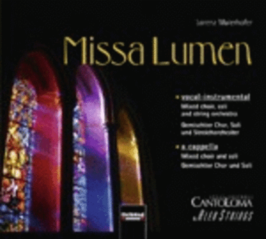Missa Lumen - The CD CD scores gallery preview page 1