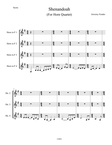 Shenandoah (Horn Quartet)