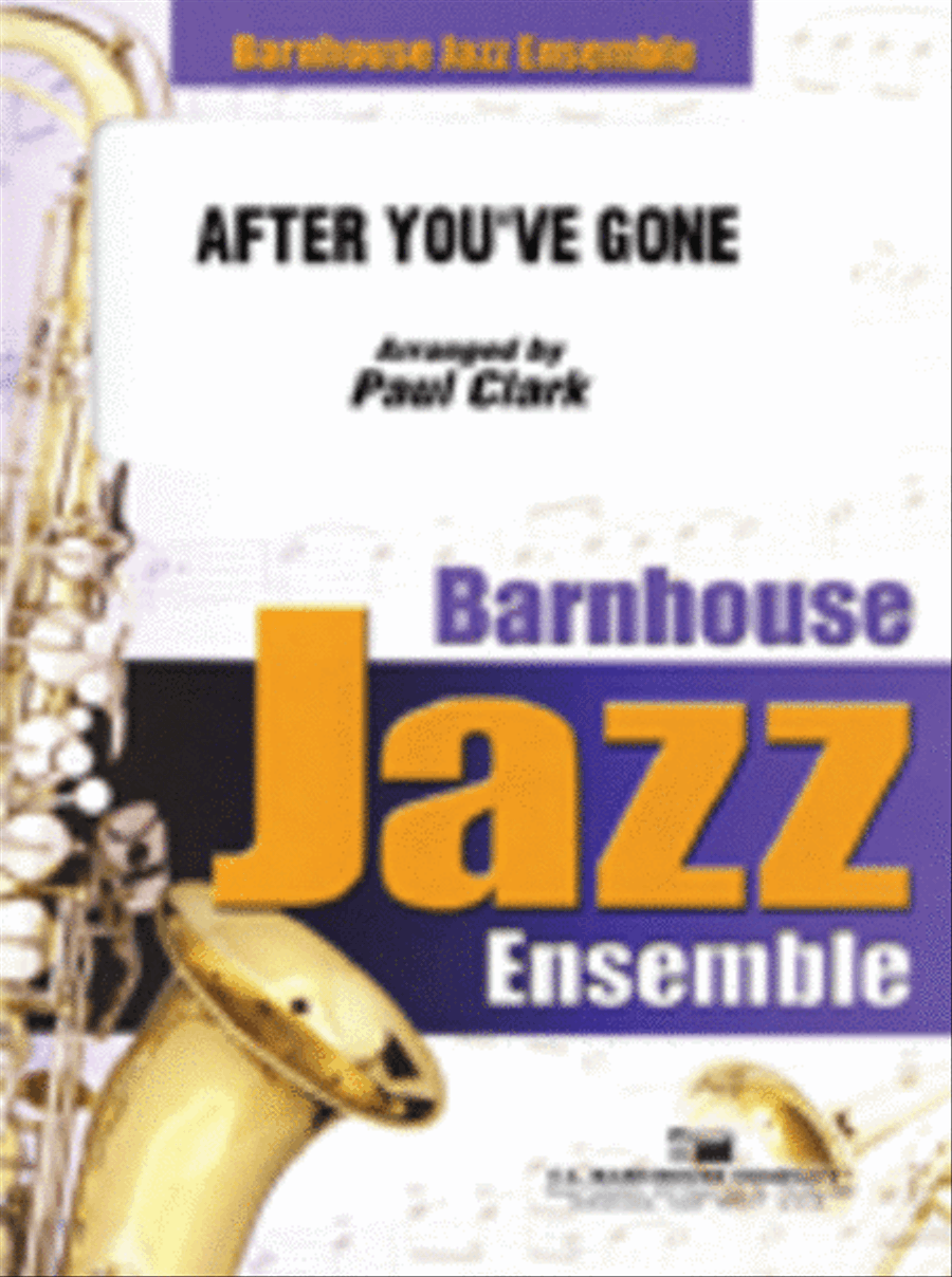 After You've Gone Jazz Ensemble scores gallery preview page 1