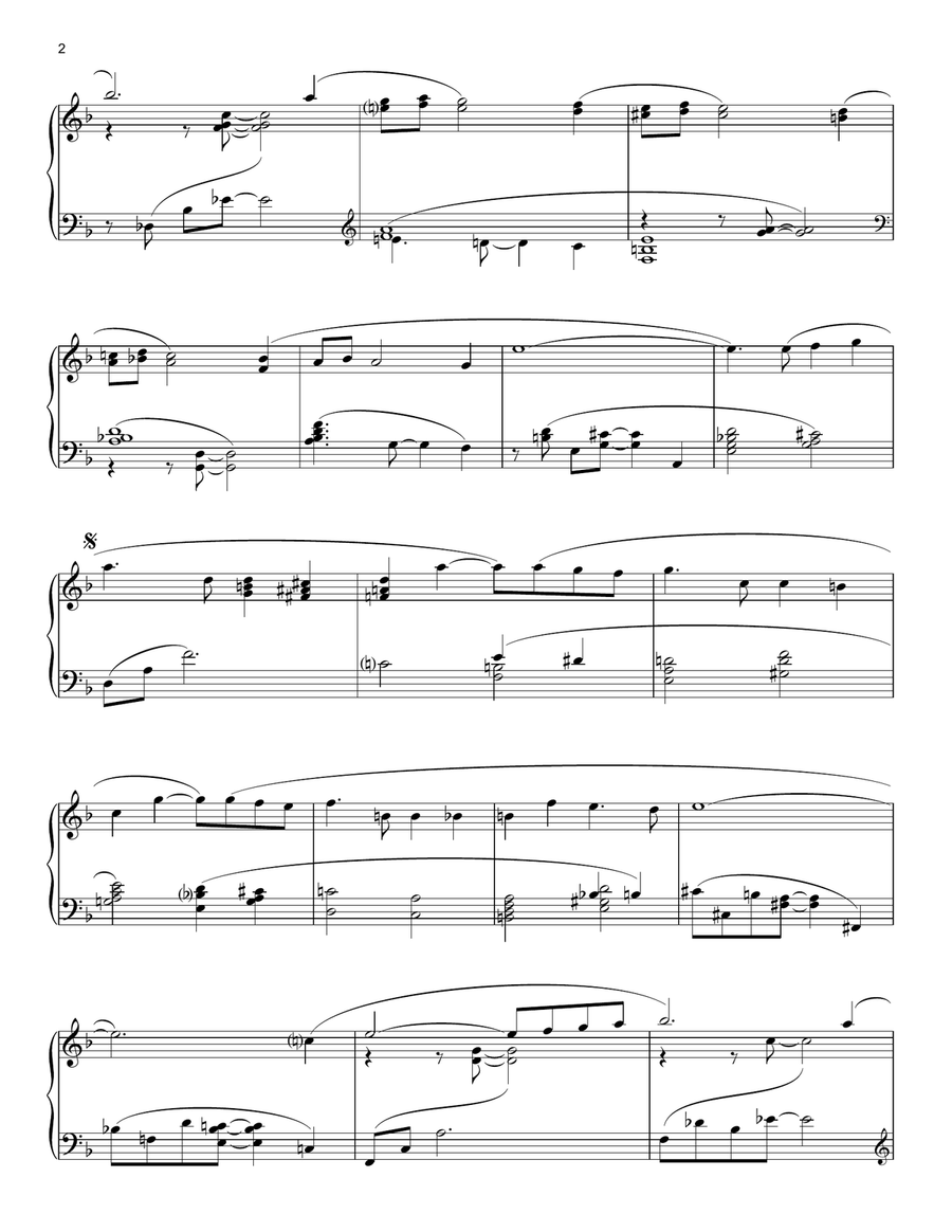 A Time For Love (from An American Dream) (arr. Lee Evans) Piano Solo scores gallery preview page 2