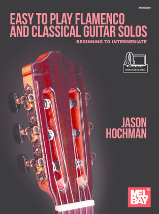 Book cover for Easy To Play Flamenco And Classical Guitar Solos