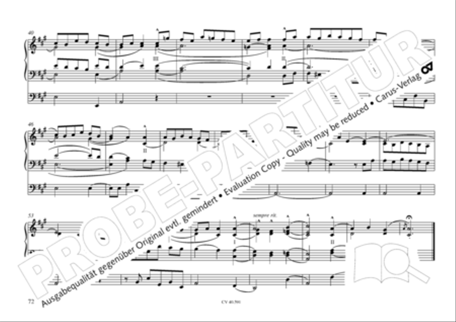 Free Organ Music from the Romantic Period, Vol. III (Freie Orgelmusik der Romantik, Band III) Organ scores gallery preview page 73