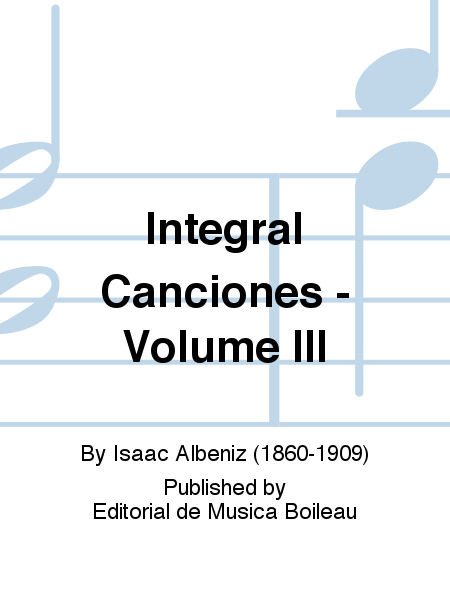 Integral Canciones - Volume III