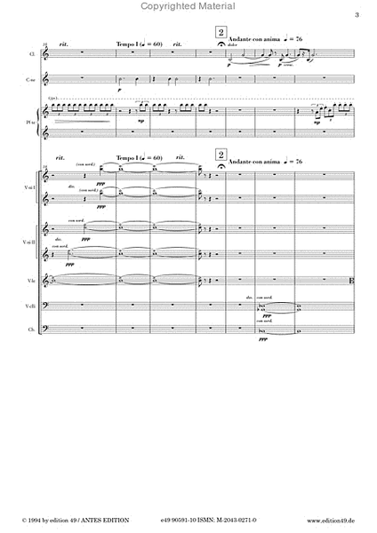 Nocturne op. 90 fur Orchester (1994)