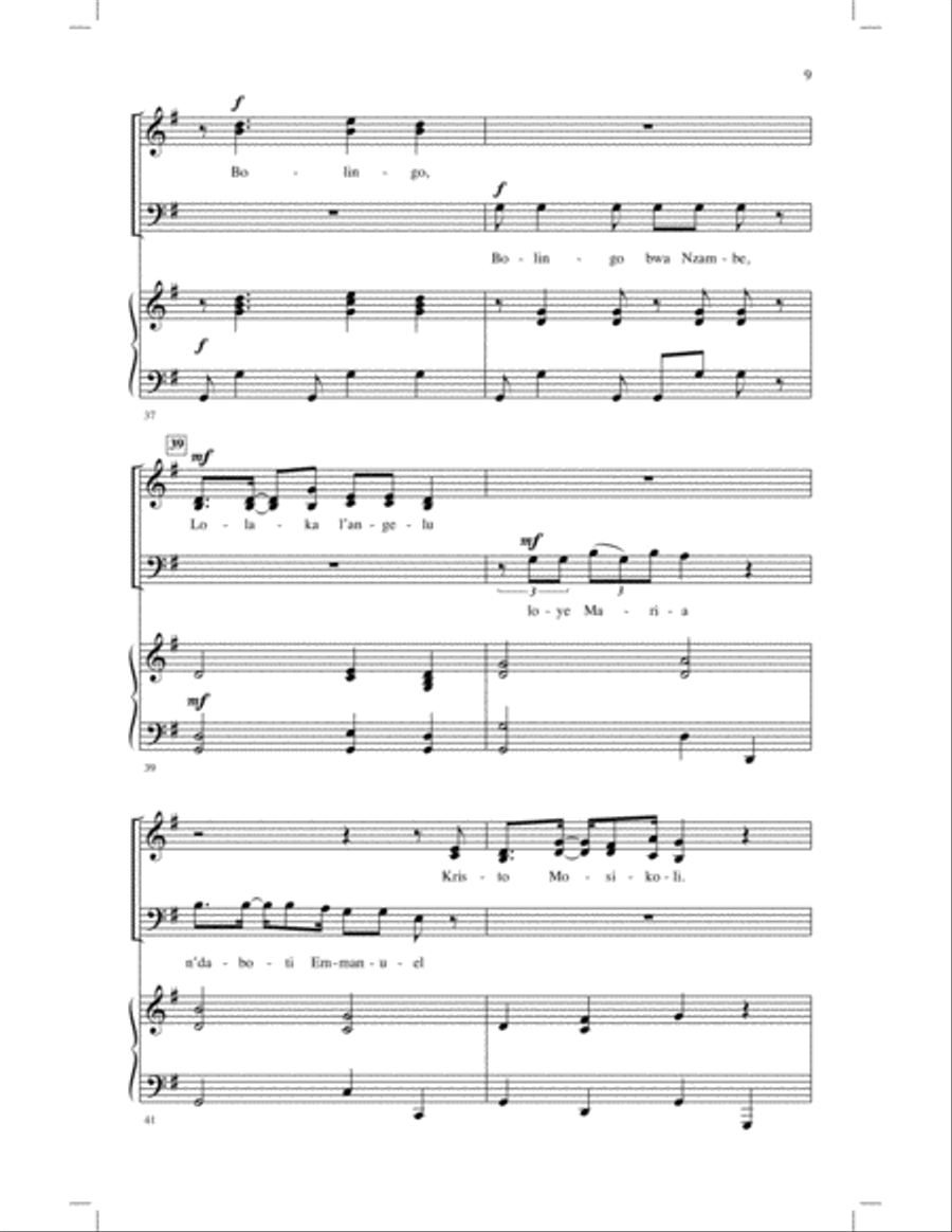Bolingo 3-Part scores gallery preview page 7